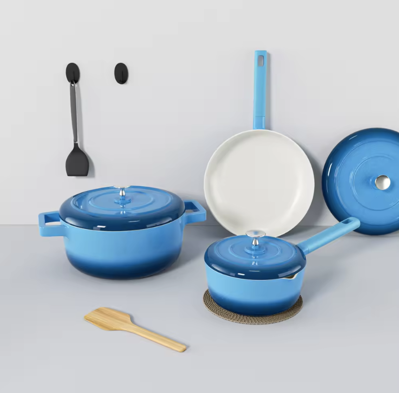 Colorful Cast Aluminum Cookware Set - Lingo International